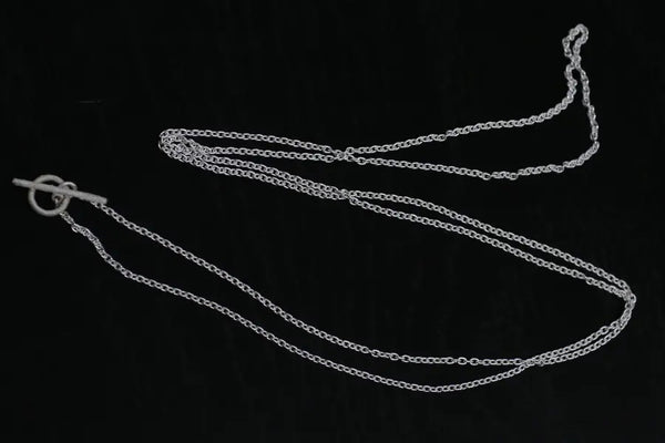 Rigards*DETAJ standard sterling silver chain AT0825AG